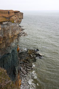 Estonya yüksek uçurum
