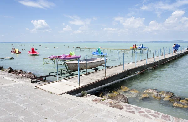 Lake Balaton in Hungary — Stock Photo, Image