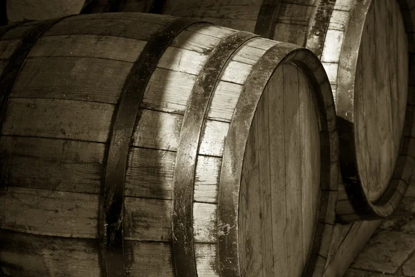Tonni per vino o birra — Foto Stock