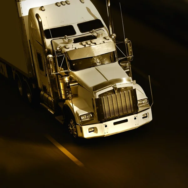 Truck on road — Stock Photo, Image