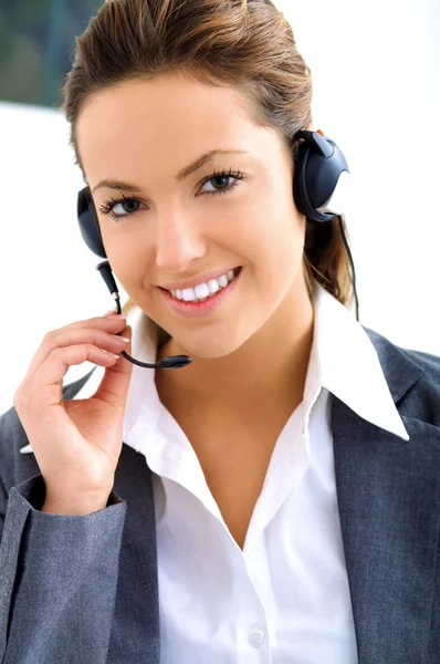 Young assistant operator — Stock Photo, Image