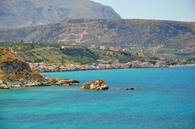 Crete island clipart
