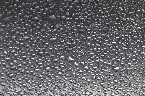 stock image Water droplets and condensation on brush metal