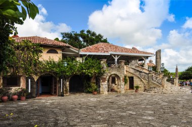 Old Building In Altos De Chavon clipart