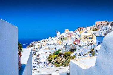 Oia Village, Santorini clipart