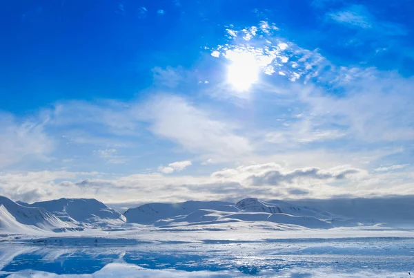 Svalbards glaciärer — Stockfoto