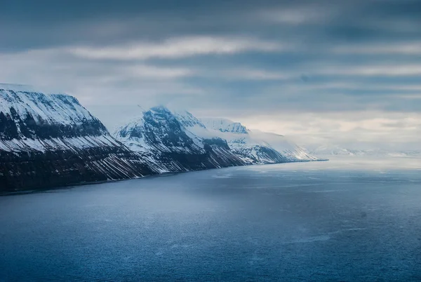 Costa de Svalbard Imagem De Stock