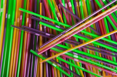 Background from drinking straws 2 clipart