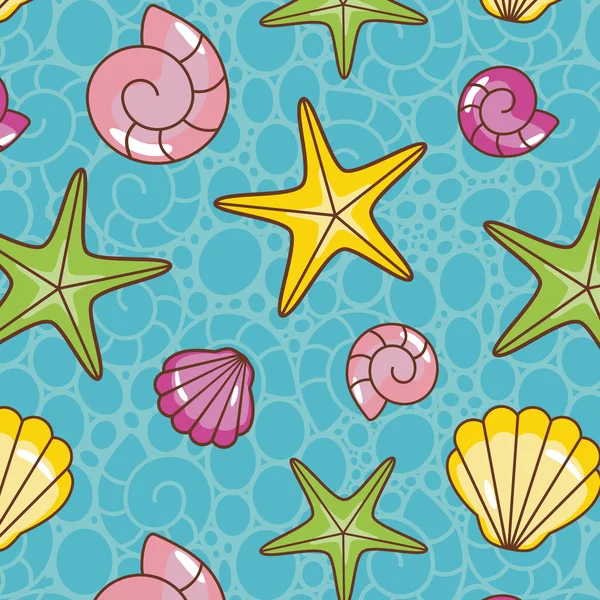 Colorful sea pattern — Stock Photo, Image