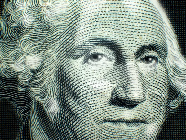 Ένα δολάριο νομοσχέδιο Ουάσιγκτον — Φωτογραφία Αρχείου