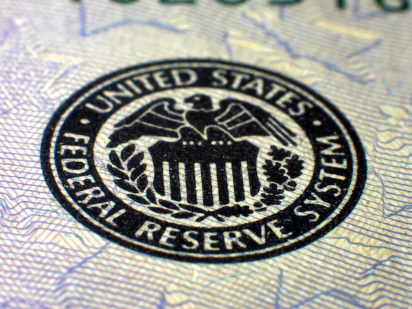 Logo de la Réserve fédérale Photo De Stock