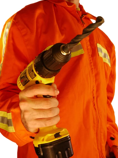 stock image Drill, High Visibilibilty Jacket