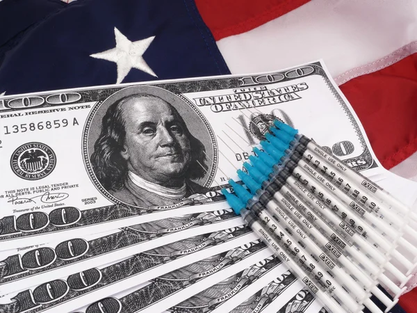 Az amerikai orvosi költségek — Stock Fotó