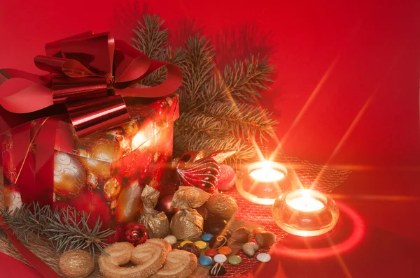 Rojo dulce Navidad —  Fotos de Stock