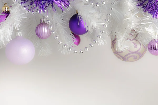 Purple Christmas — Stock Photo, Image