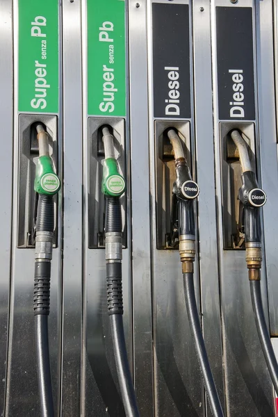 stock image Petrol pumps