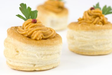 Vol au vent soslu somon