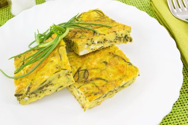 Frittata agretti ile