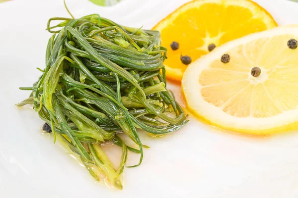 Agretti the citrus flavor — Stock Photo, Image