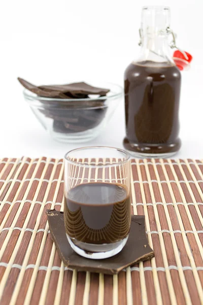 Licor de chocolate — Fotografia de Stock