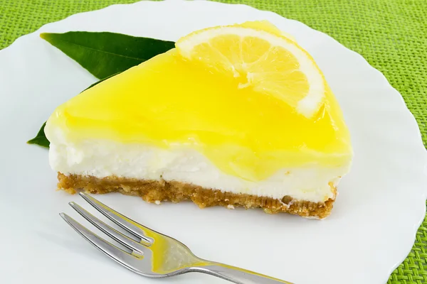 Lemon cheesecake — Stock Photo, Image