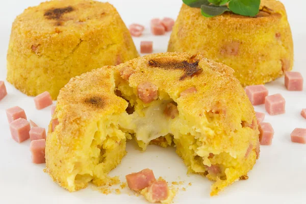 Potatoes soufflè — Stock Photo, Image
