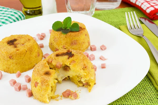 Potatoes soufflè — Zdjęcie stockowe