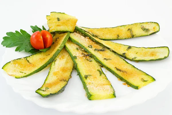 Zucchini gratäng — Stockfoto