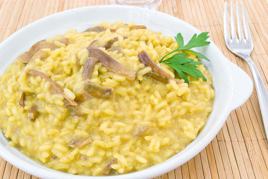 Saffron risotto with porcini Stock Photo by ©ppi09 11712843