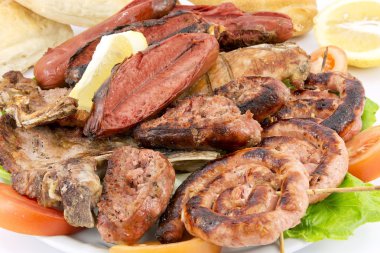 Grilled meat clipart