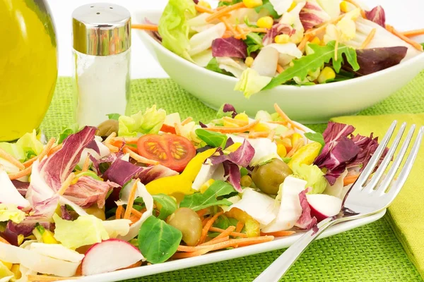 Mix salad — Stock Photo, Image