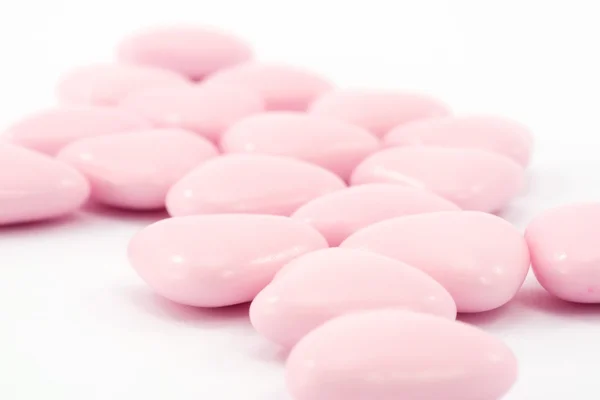 Roze confetti — Stockfoto