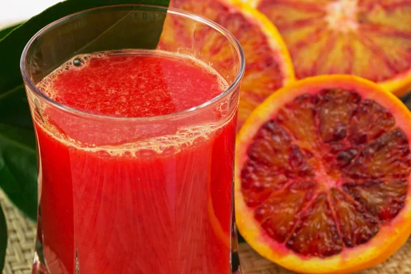 Kan portakal suyu — Stok fotoğraf