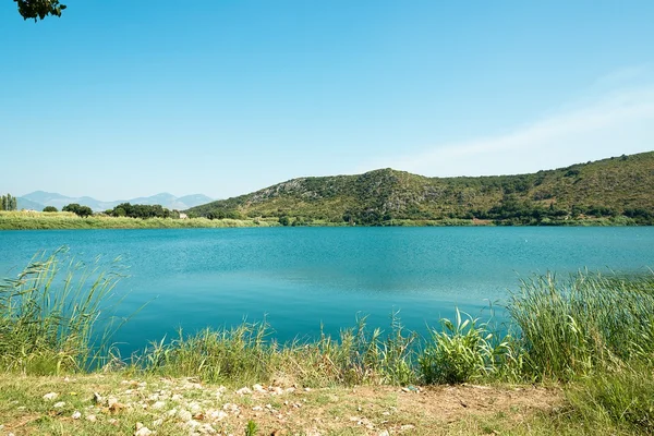 stock image Lake Lungo, Sperlonga- Latina