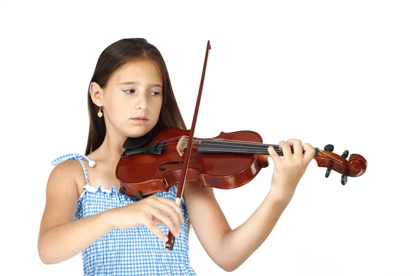 stock image Child and violin