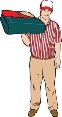 Pizza Man clipart