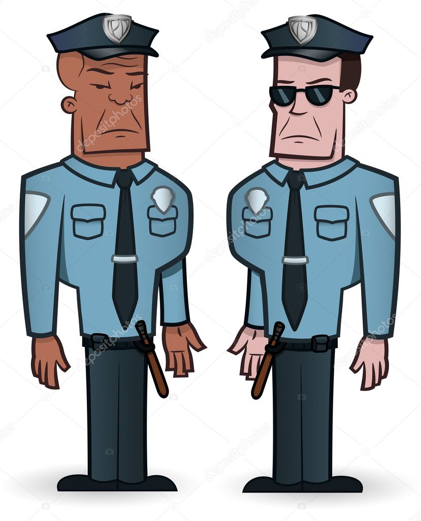 Police officer - vector illustration