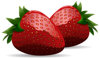 Strawberries clipart