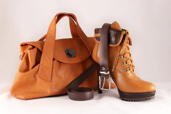 Schoenen en accessoires — Stockfoto