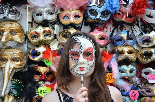 Italie, Venise, Masques Photo De Stock