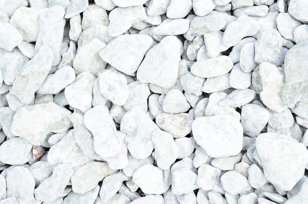 Background white stones