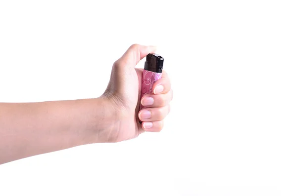 Hand som håller en tändare — Stockfoto