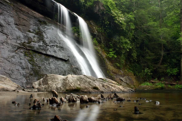 North Carolina Mountain Waterfall — Stock Photo, Image
