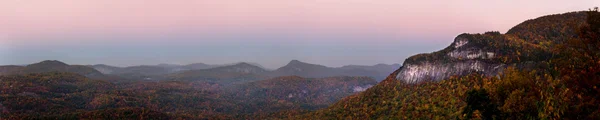 Podzimní panorama v Severní Karolíně Royalty Free Stock Fotografie