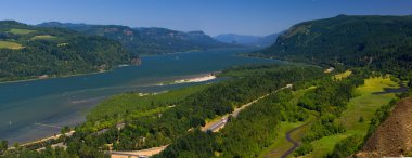 Yaz aylarında Columbia river gorge