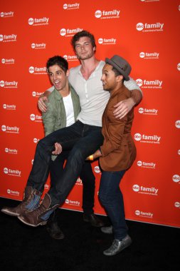 Jean-Luc Bilodeau, Derek Theler, Tahj Mowry