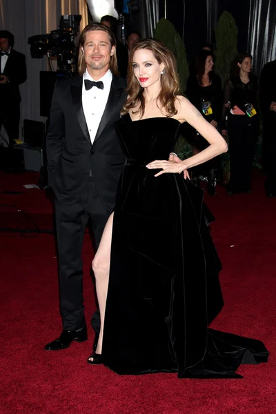 Brad Pitt, Angelina Jolie — Stok fotoğraf