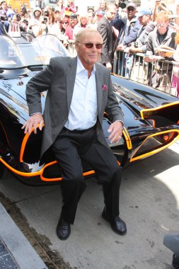 Adam West, Batmobile clipart