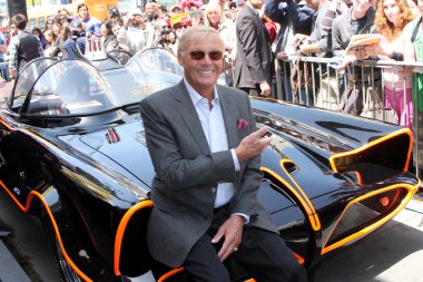 Adam West, Batmobile