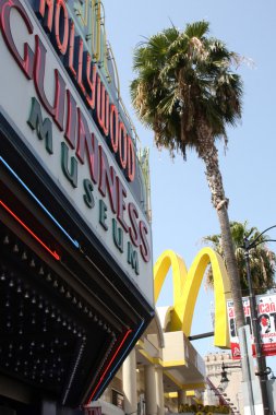 Guinness dünya rekor Müzesi, mcdonalds, palmiye ağaçları